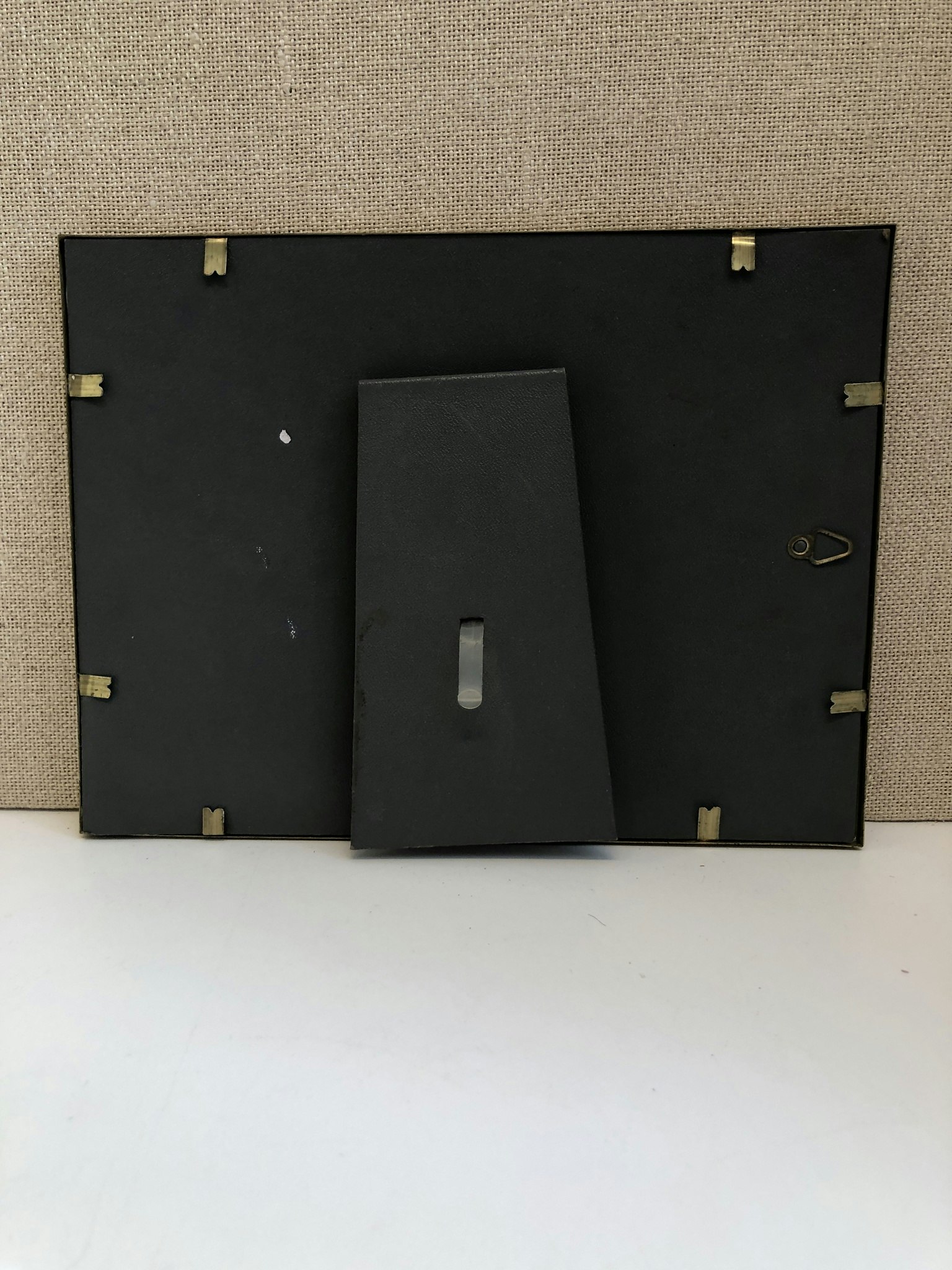 PHOTO FRAME, metal/glass, 1960s.