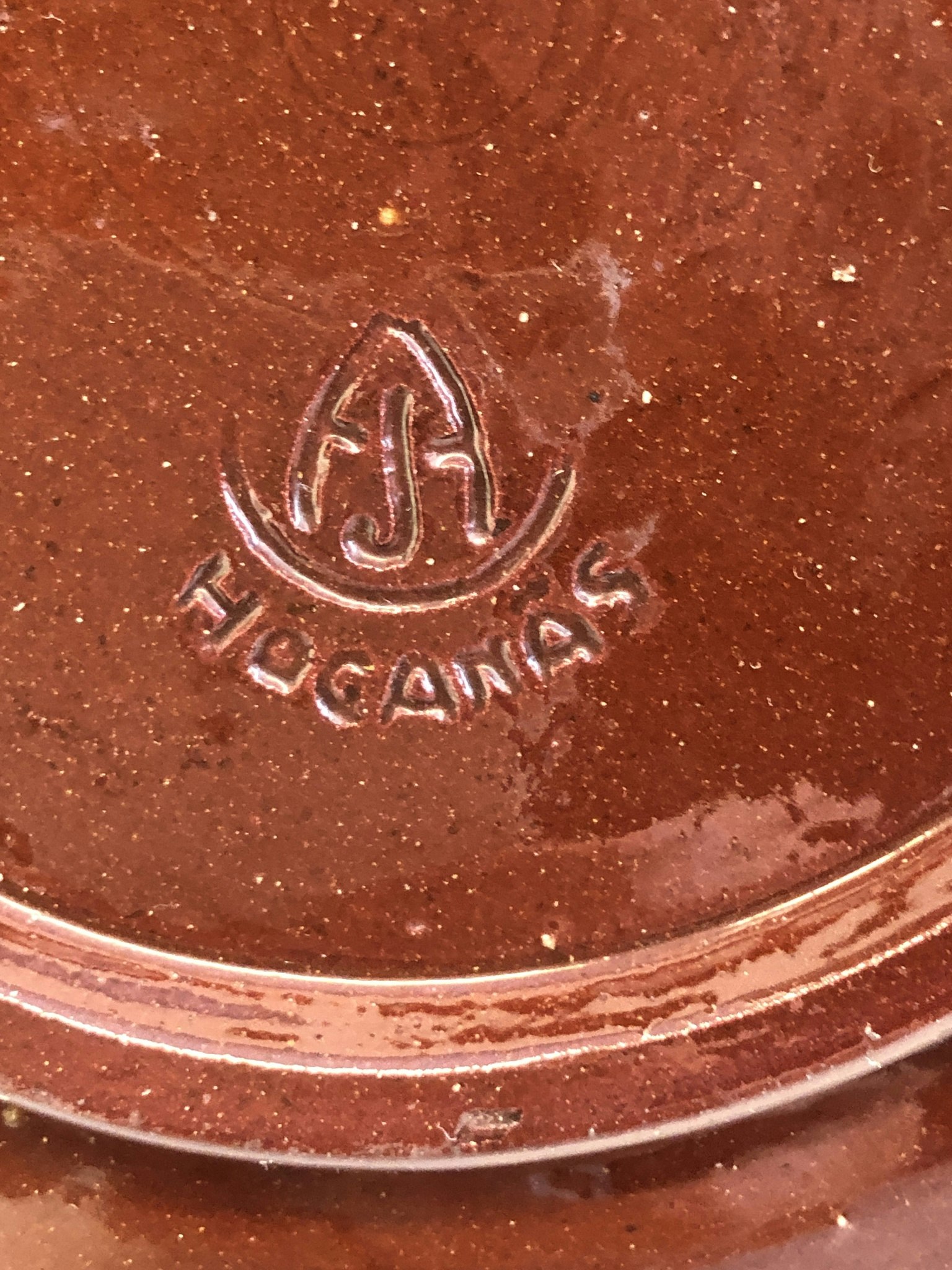 BOWL, ceramic, AJ Höganäs, first half of the 20th century.