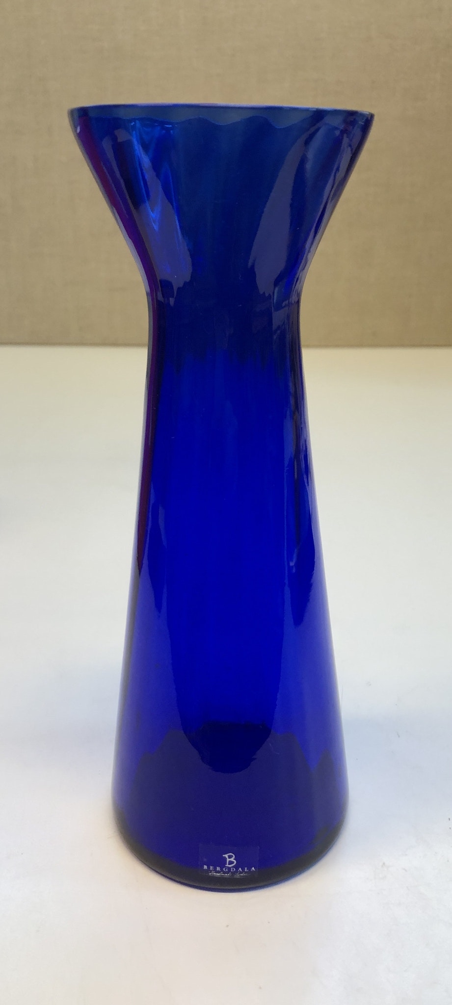 HYACINTH VASE, glass, Bergdala, Sweden.