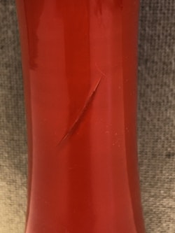 VAS, glas, Bergdala, Sweden.