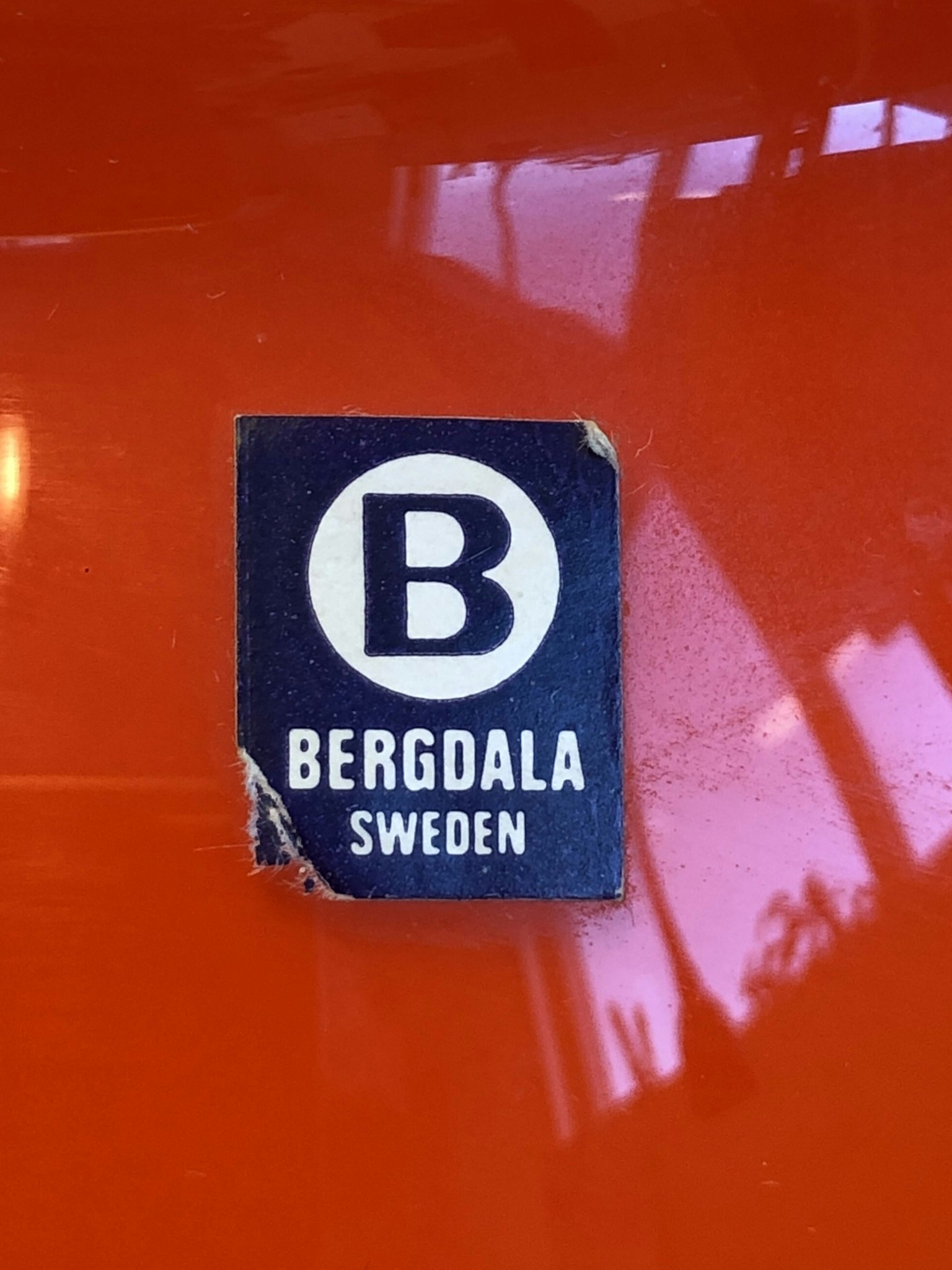 VAS, glas, Bergdala, Sweden.