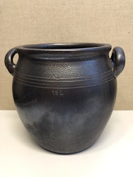 HÖGANÖSKRUKA, keramik, 15 liter, 1900-talets första hälft.