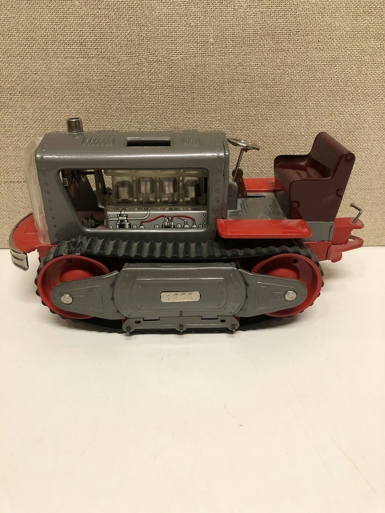 METAL TOY, Robot Tractor 1200, Nomura, Japan.