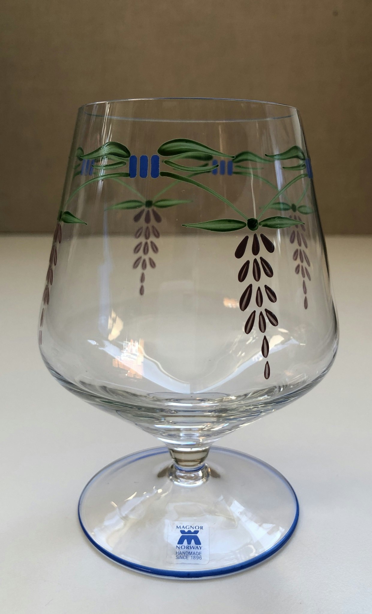 C0GNACSKUPA, glas, Magnor Glassverk AS, Norge.