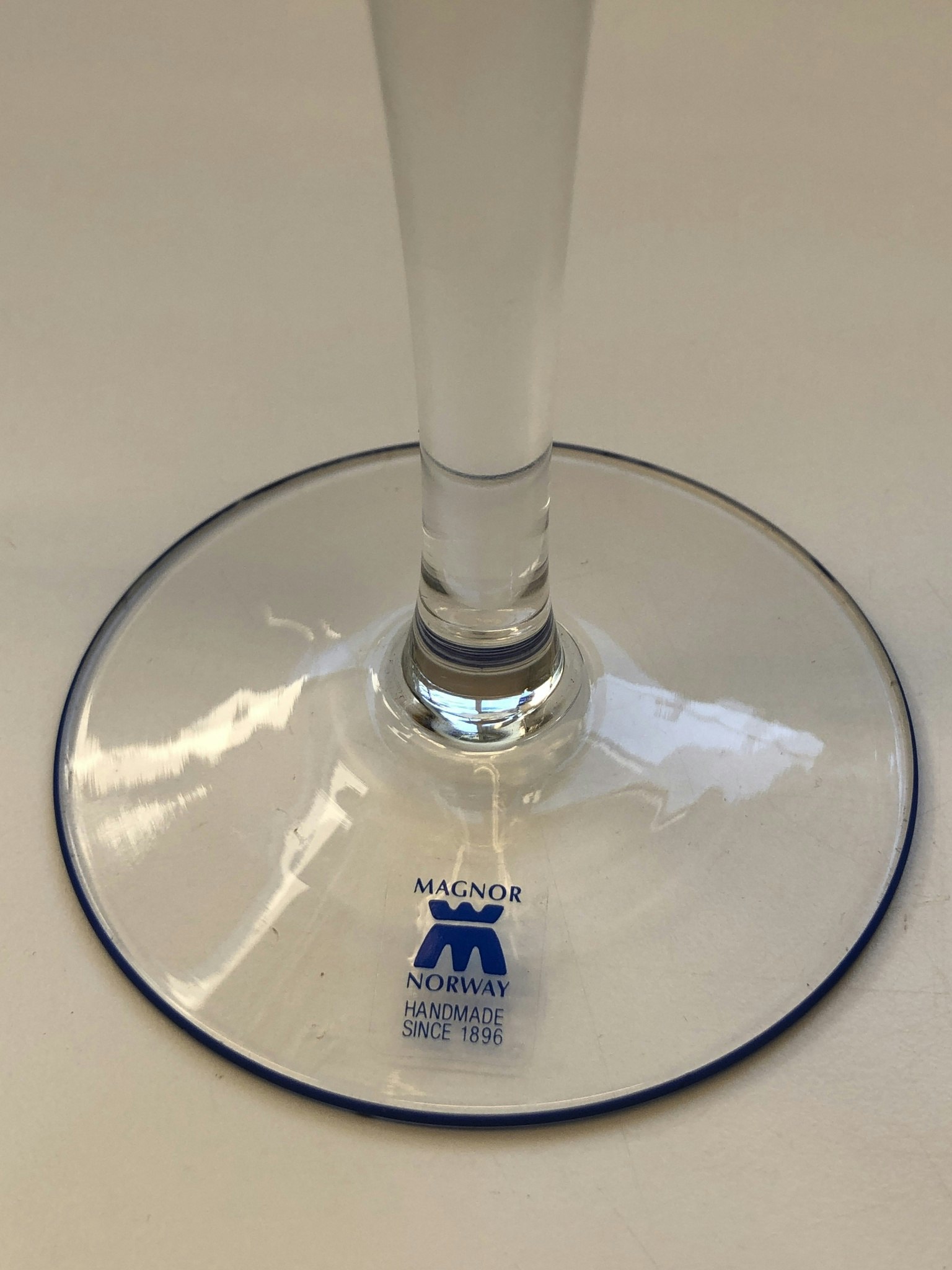 CHAMPAGNESTRUT, glas, Magnor Glassverk AS, Norge.