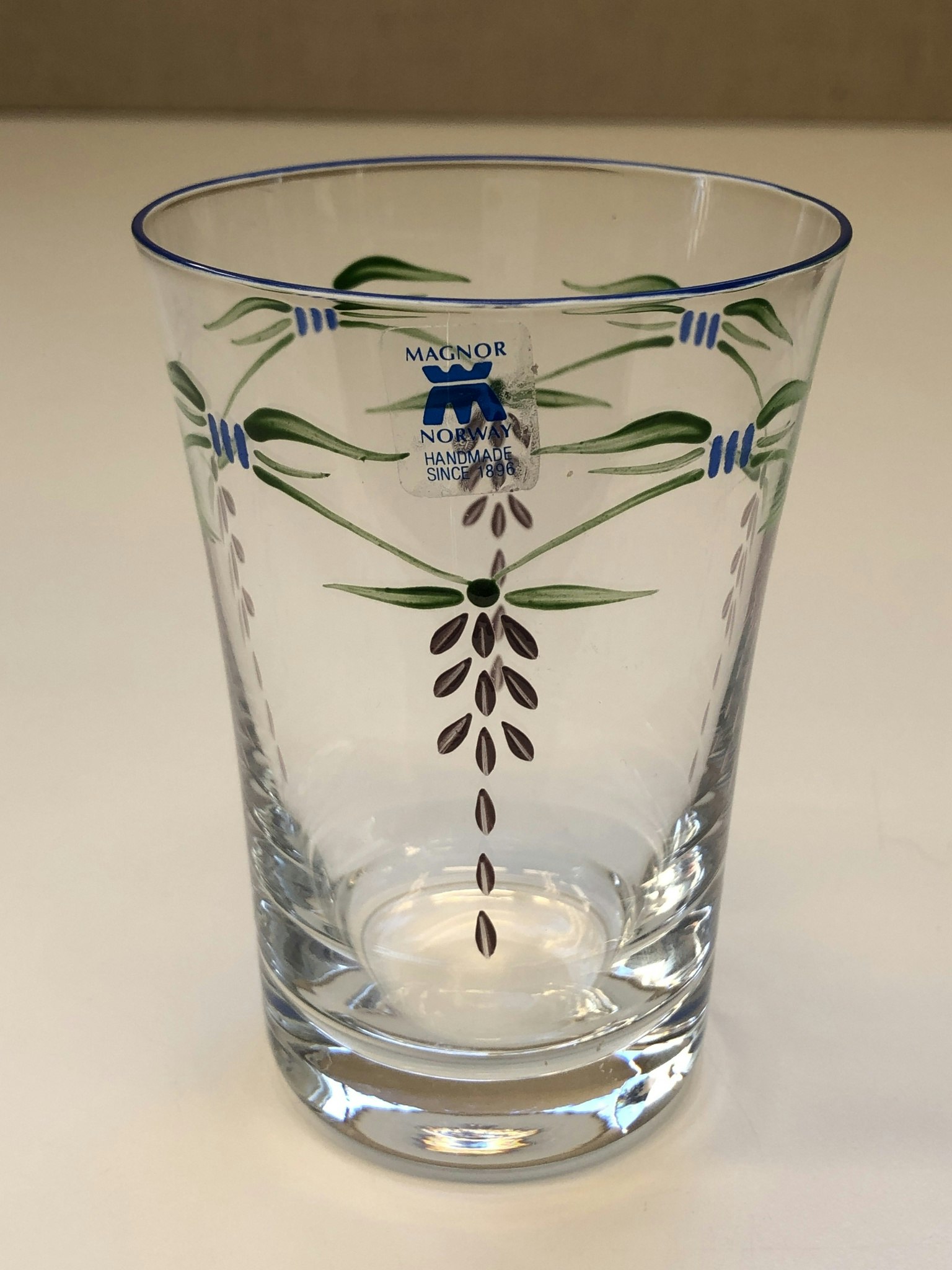 VATTENGLAS, glas, Magnor Glassverk AS, Norge.