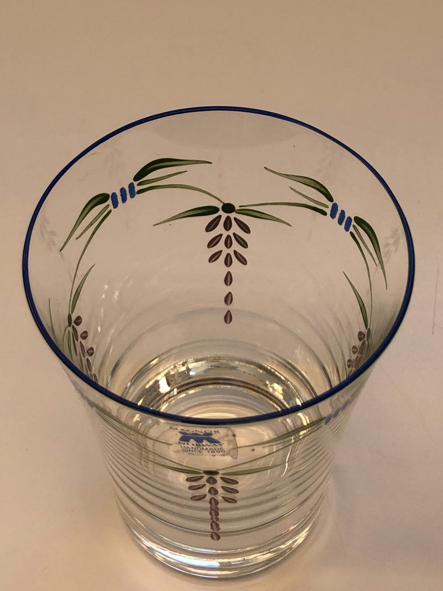 VATTENGLAS, glas, Magnor Glassverk AS, Norge.
