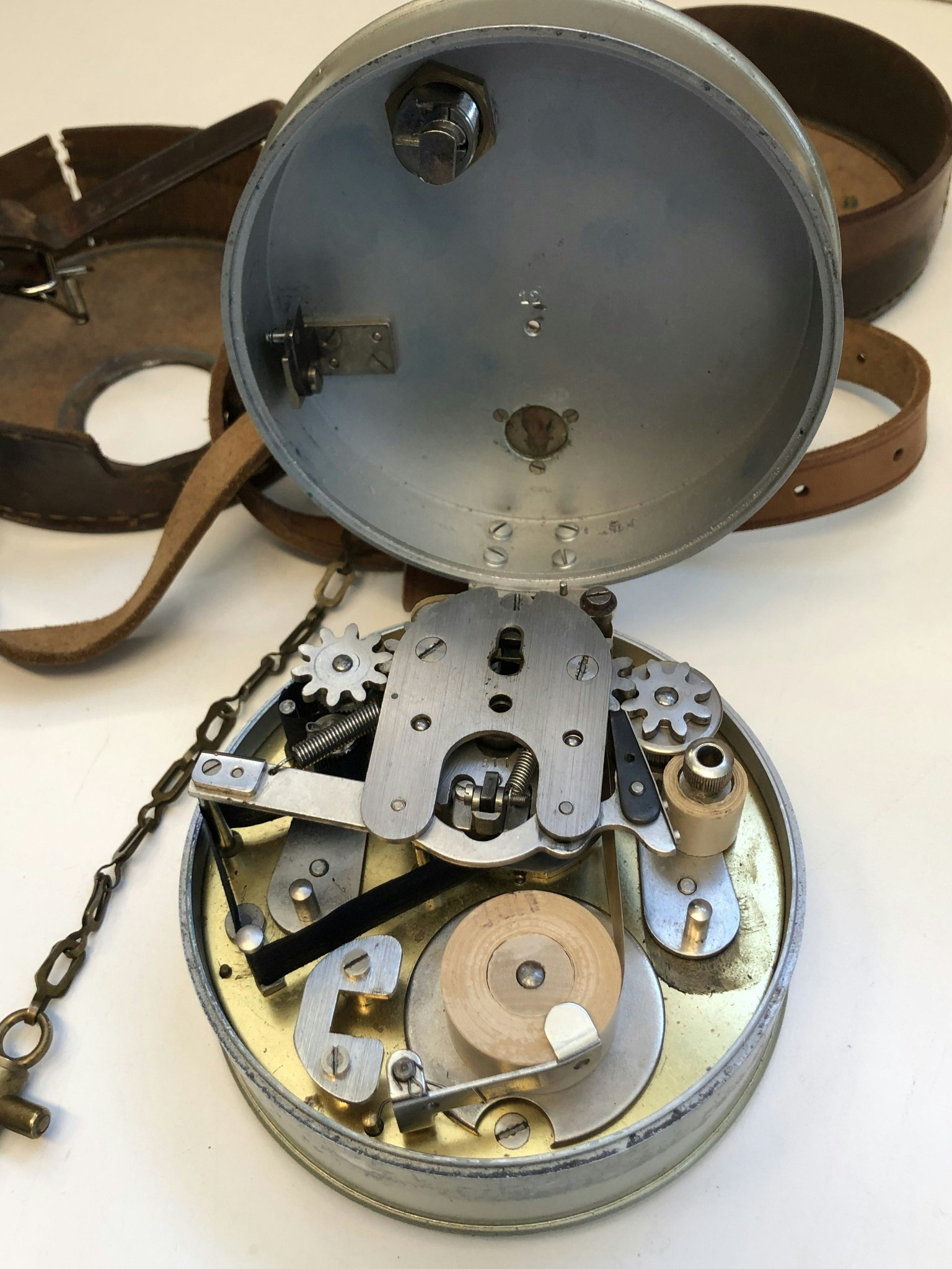 VAKTUR, Bürk, skinnfodral, 1900-tal.
