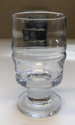 TIMO ASARPANEVA. Snapsglas 6 st." Droppring", Pisaranrengas, Iitala, Finland.