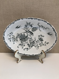SKÅL, porslin, "Svalan", Rörstrand, 1900-talets första del.