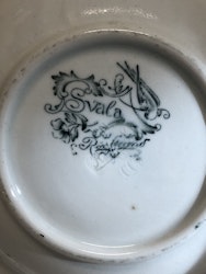 SKÅL, porslin, "Svalan", Rörstrand, 1900-talets första del.