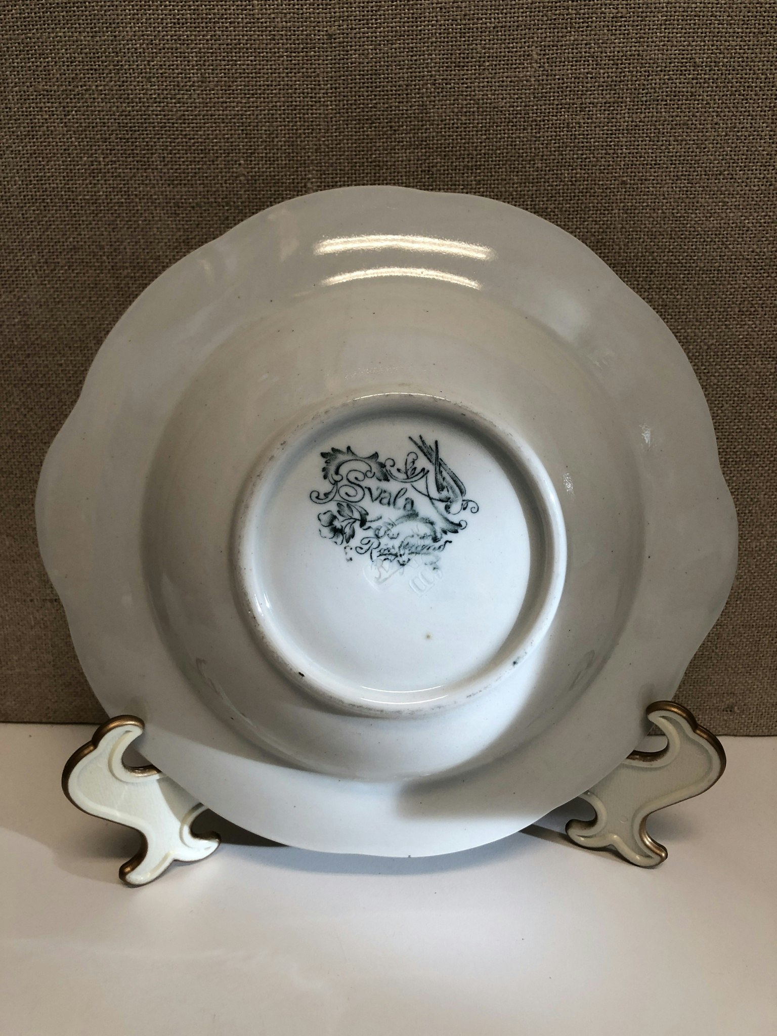 SKÅL, porslin, "Svalan", Rörstrand, 1900-talets första del.