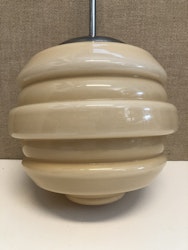 CEILING LAMP, metal/glass, Art Deco, 1920s/30s.