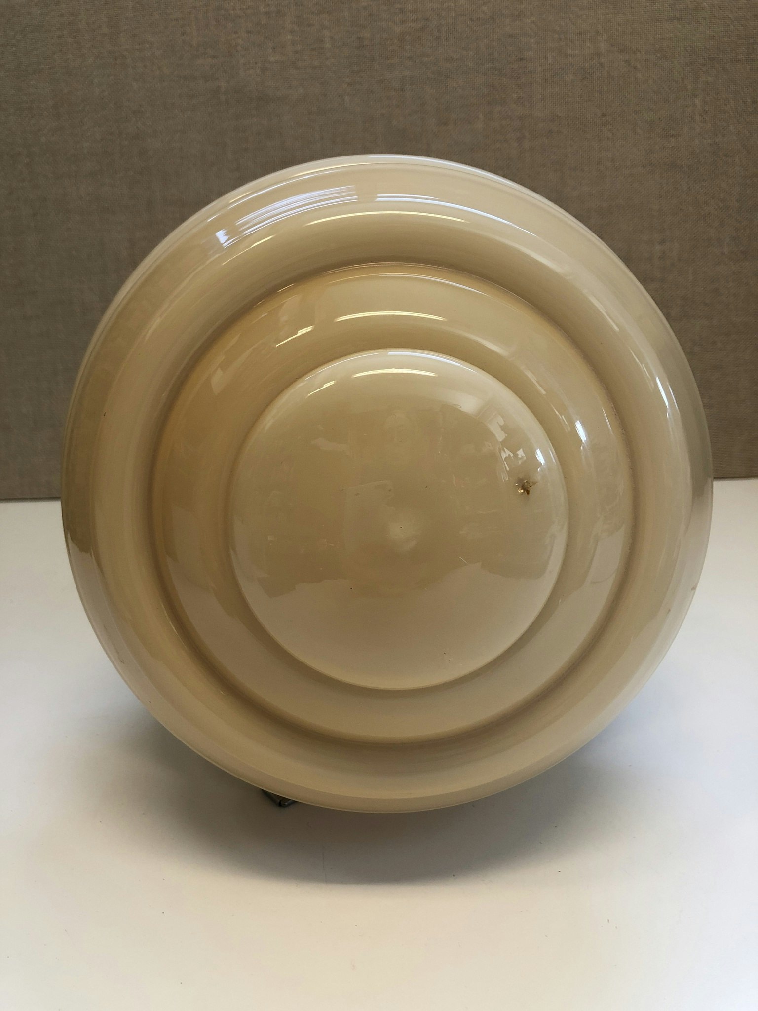 TAKLAMPA, metall/glas, Art Deco, 1920/30-tal.