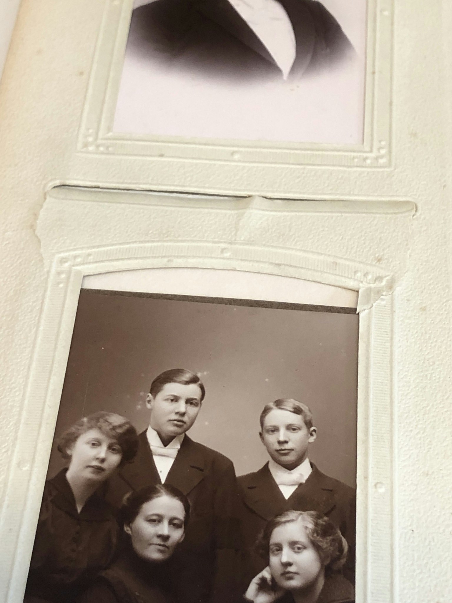 FOTOALBUM & ATELJÉKORT 23 st, 1900-talets början.