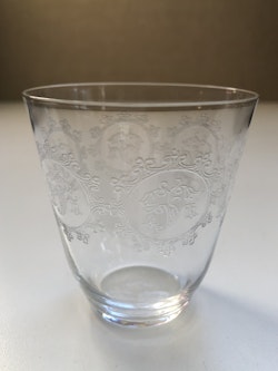 SELTER/WHISKEY GLAS, " Eke/Elon, Eda/Kosta. 1939-1972