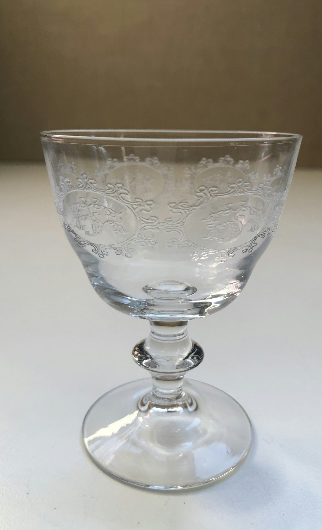 MADEIRAGLAS, glass, Oak/ "Elon", Kosta.