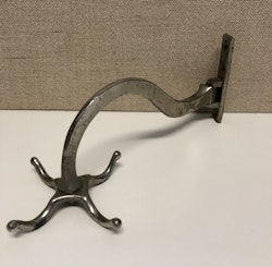 COAT HANGER, metal, "wall model", Nils Petter Lindeberg, Sundsvall, 18th/19th century.