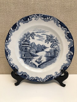 ASSIETT, porcelain, "Bengali blue", Rörstrand.
