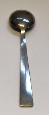 FOLKE AHRSTRÖM. Matsked, rostfritt stål, " Thebe", Gense, Sweden.