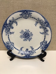 APPETIZER PLATE, flintware, "Ulrika blue", Rörstrand.