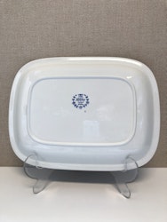 DISPLAY DISH, flintware, "Ulrika blue", Rörstrand.