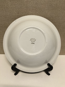 DEEP PLATE, porcelain, "Tuva", Rörstrand.