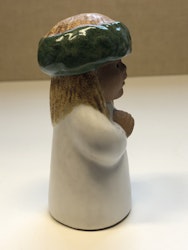 LISA LARSON. Figurin, stengods, "Lucia", Rörstrand, 1979-Nutid