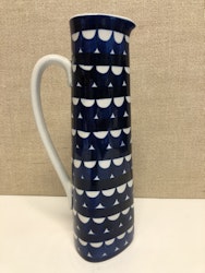 KARIN BJÖRQUIST. Kanna, keramik, "Indigo", Gustavsberg.