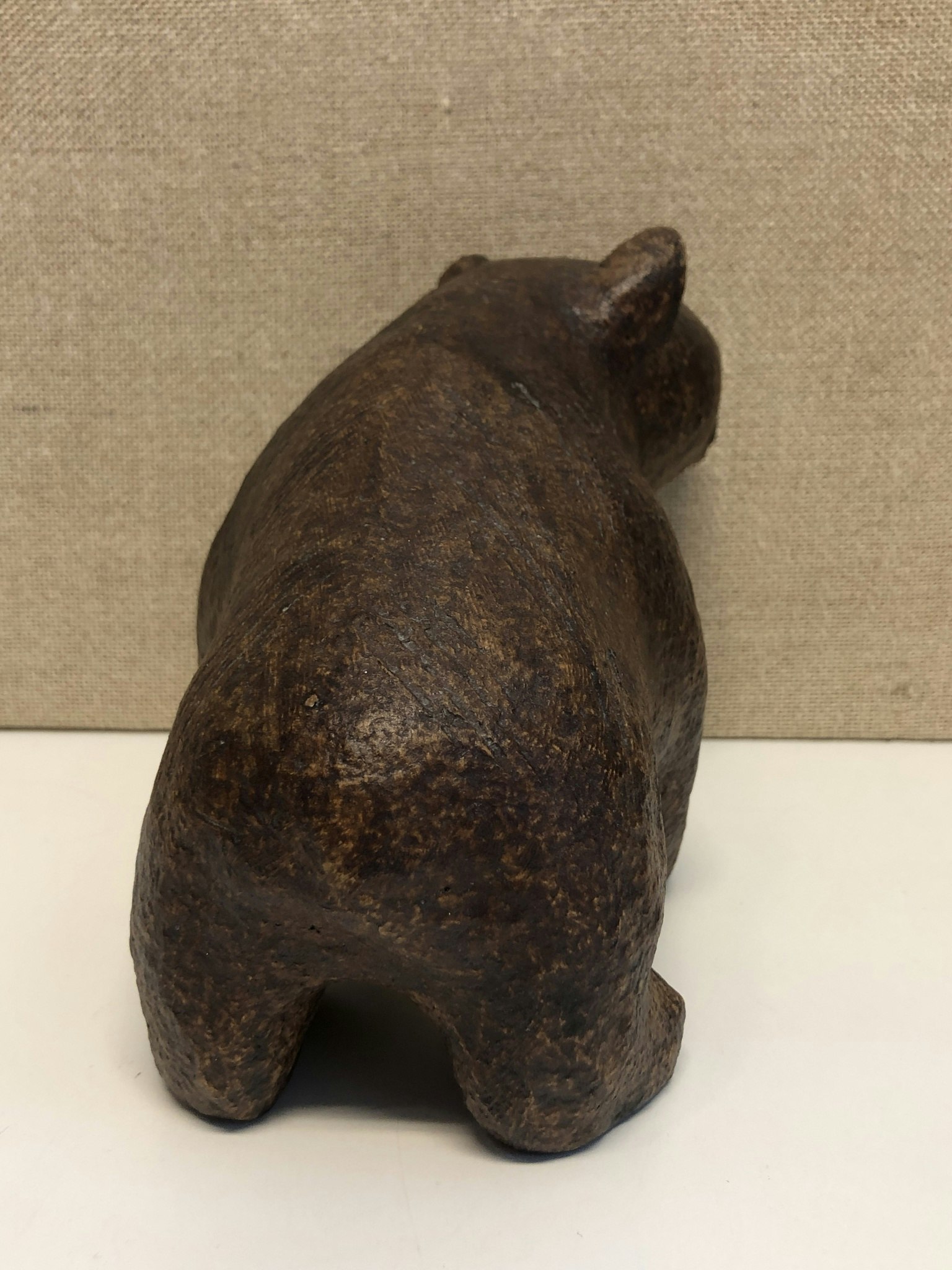 SKULPTUR, Björn, träkomposit, Carl Roos, Hammerdal.