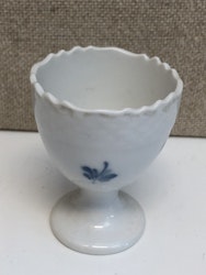 ÄGGKOPP, porslin, " Blå Blomster", Royal Copenhagen, Danmark.
