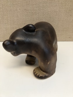 FIGURIN, stengods," Björn",  Arabia, 1900-talets ndra hälft.