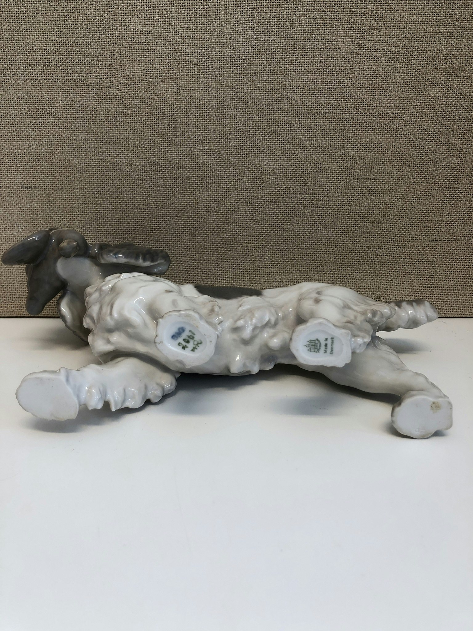 LAURITS JENSEN. Figurin, porslin, "Cockerspaniel" Bing & Gröndahl, Danmark.