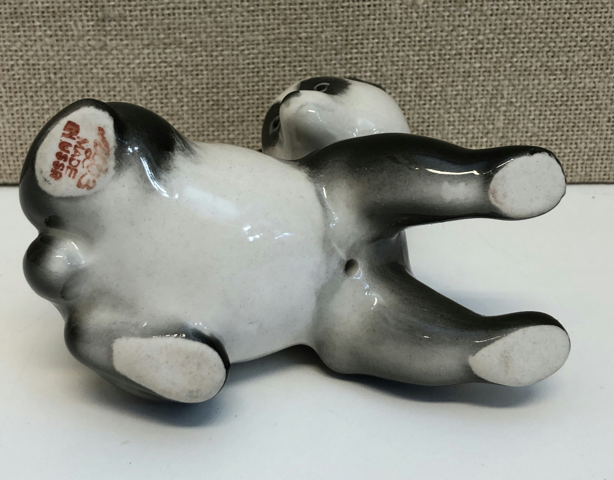 FIGURIN, porslin, "Panda", Lomonosov, USSR.
