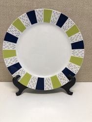 STIG LINBERG. Plate, porcelain, KF retro edition.