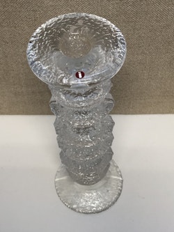 TIMO SARPANEVA. Ljusstake, glas, "Festivo", Iittala.