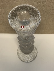 TIMO SARPANEVA. Ljusstake, glas, "Festivo", Iittala.