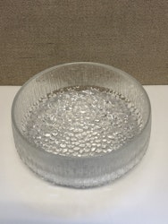 TAPIO WIRKKALA. Bowl, glass, "Ultima Thule", Iittalla, Finland.