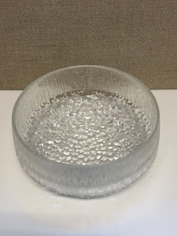 TAPIO WIRKKALA. Skål, glas, "Ultima Thule", Iittalla, Finland.