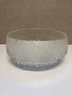 TAPIO WIRKKALA. Skål, glas, "Ultima Thule", Iittalla, Finland.