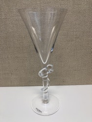 ULRICA HYDMAN-VALLIEN. Vin/Champagneglas, " Cleopatra", Kosta Boda.