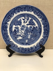 ASSIETT, porcelain, "Willow", Gustavsberg.