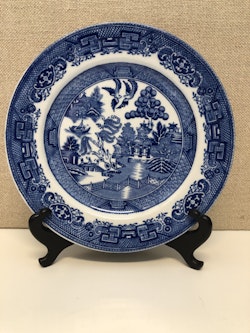 ASSIETT, porcelain, "Willow", Gustavsberg.