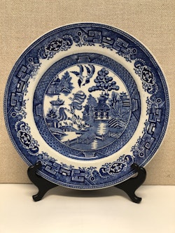 APPETIZER PLATE, porcelain, "Willow", Gustavsberg.