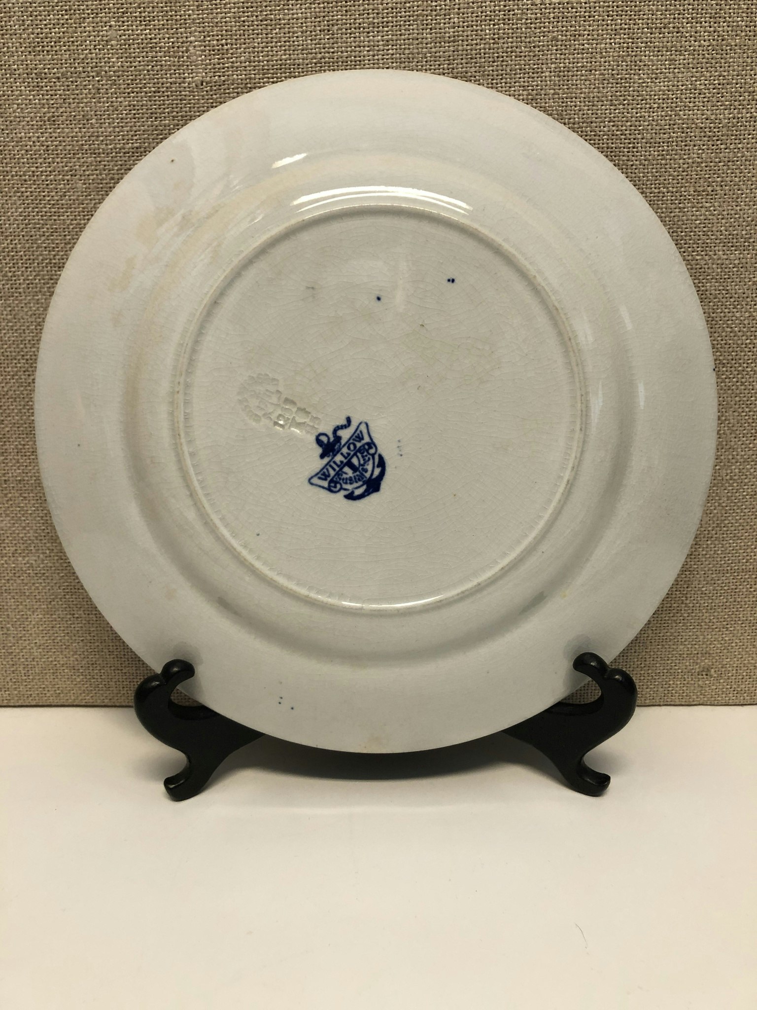 APPETIZER PLATE, porcelain, "Willow", Gustavsberg.