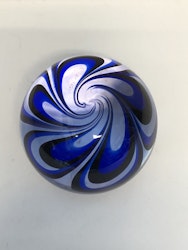 GÖRAN WÄRFF. Brevpress, glas, "Jewel 9", Kosta.