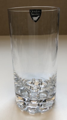 OLLE ARBELIUS. Highballsglas, "Erik", Orrefors.