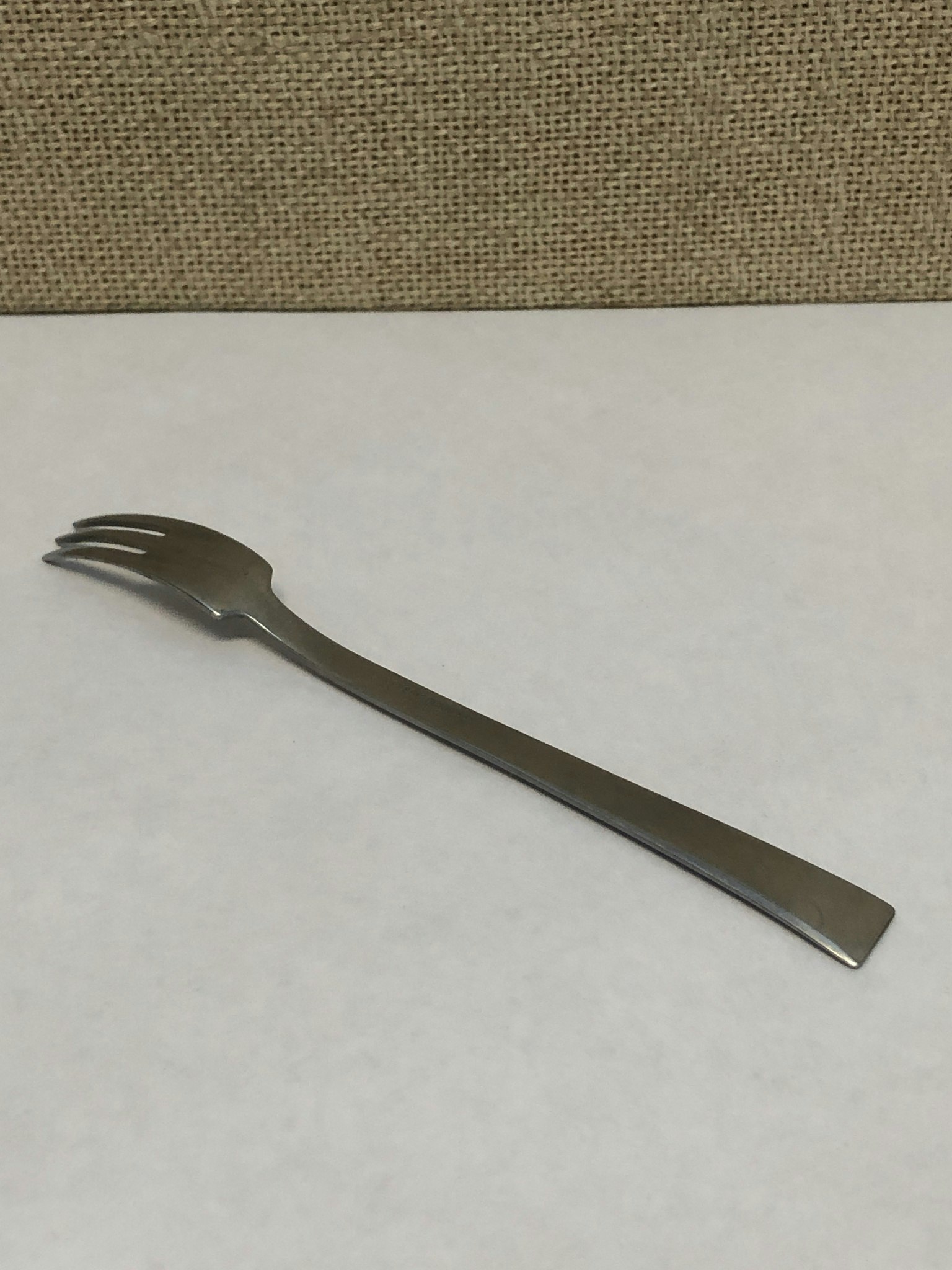 FOLKE AHRSTRÖM. Picking fork, stainless steel, "Thebe", Gense, Sweden.