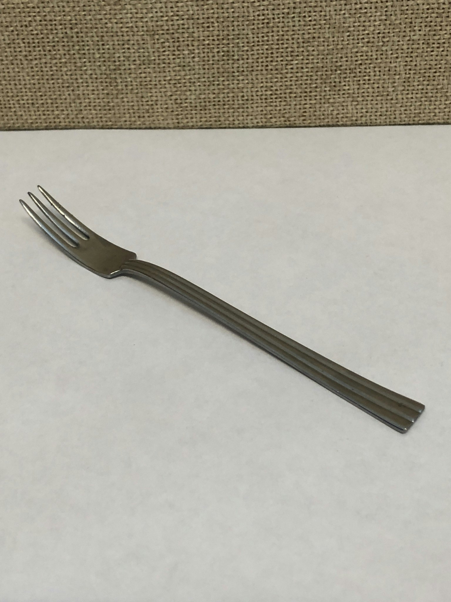 FOLKE AHRSTRÖM. Picking fork, stainless steel, "Thebe", Gense, Sweden.