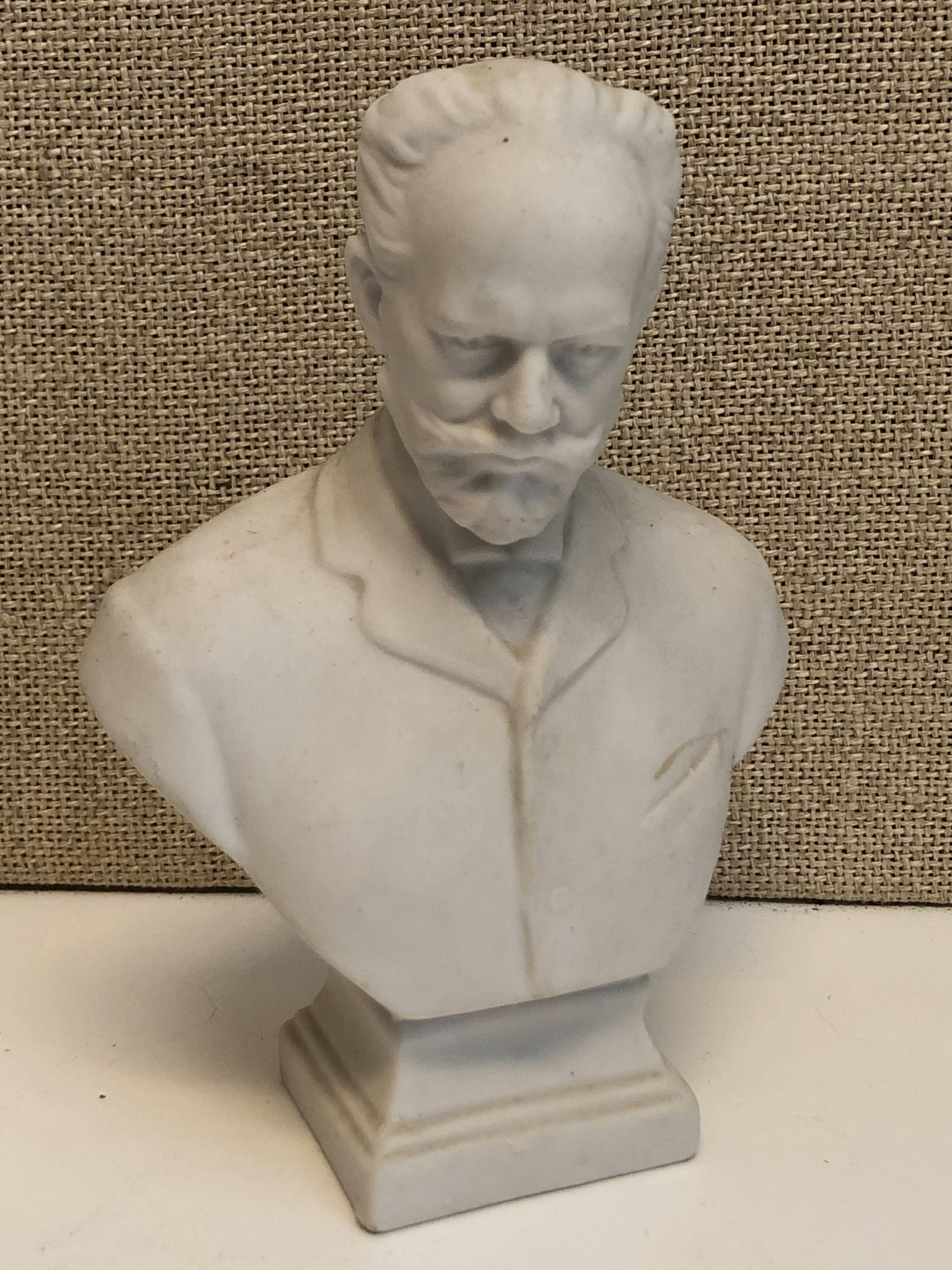 BYST, porslin, " Peter Tchaikovsky", Lomonosov, Sovjetunionen.